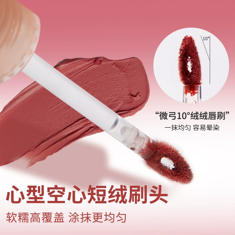 Матовая жидкая помада Lip mousse (MSMEESHU), лёгкое бархатное покрытие, демисезон, 6 тёплых оттенков