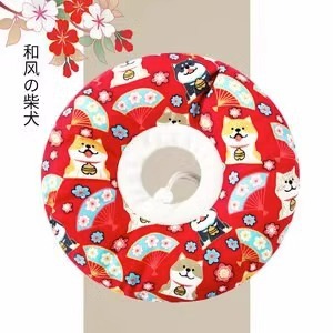 Gato Elizabeth anillo collar mascota perro esterilización suave anillo anti-lamer anti-mordida antiadherente pelo especial para la cabeza después de la operación