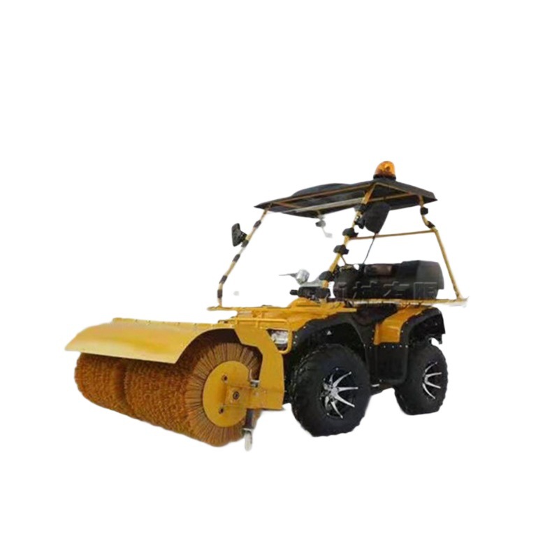 Mini 13 caballos de fuerza remoción de nieve al aire libre remoción de nieve eléctrica de arranque remoción de nieve de invierno de cuatro ruedas