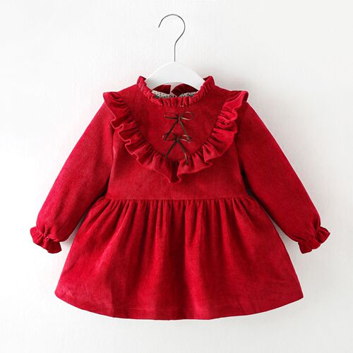Children's clothing drop shipping Korean style fashionable V-shaped skirt for girls with earrings Foreign trade children's clothing princess skirt 1122