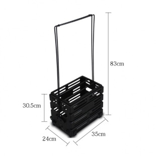 Detailed Illustrations of Tennis Basket/Ball Picker/Ball Picker with Wheels/Tennis Basket (Resistant to Beating and Falling)