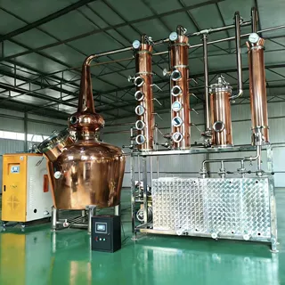 500升紫铜蒸馏设备果酒设备 酒庄威士忌蒸馏设备白兰地蒸馏设备