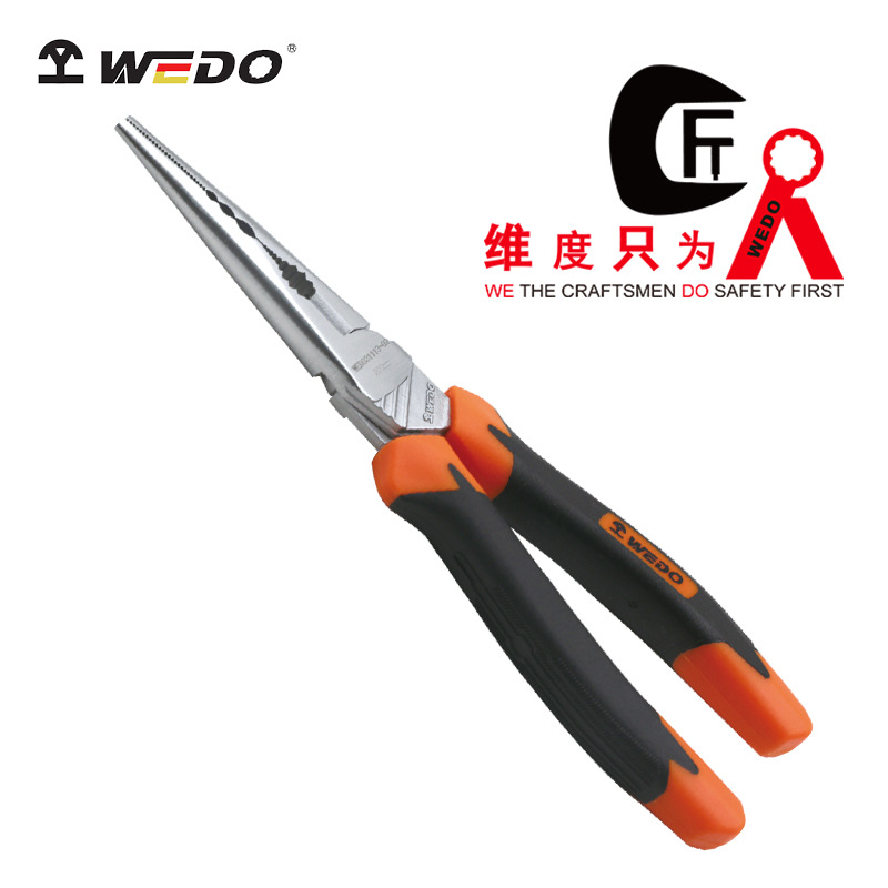 WEDO维度不锈钢德式省力尖嘴钳防磁耐腐蚀剪线断线钳子ST8304A