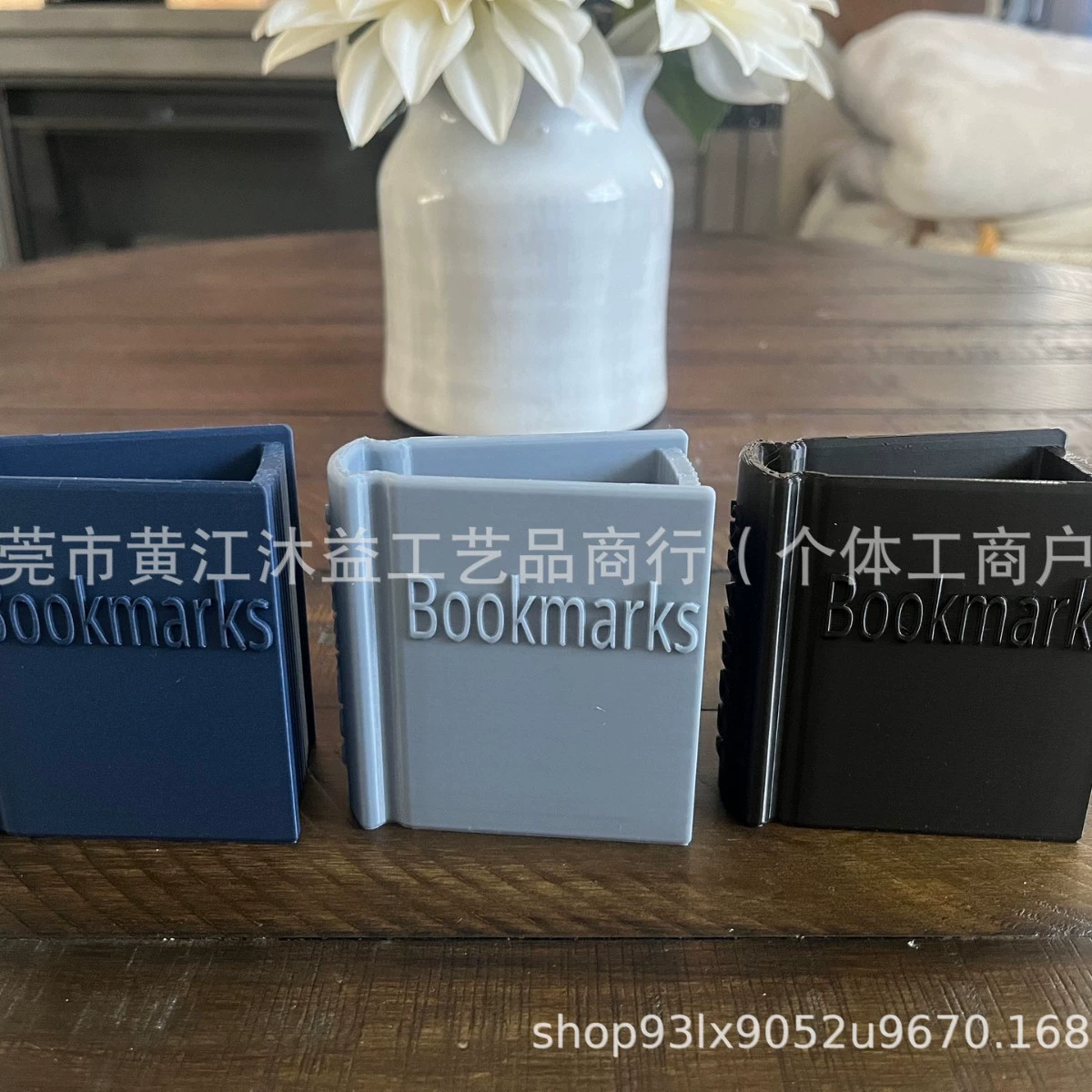 3D Printed Book Shaped Bookmark Holder Cross-border 3D Printed Bookshaped Bookmark Holder