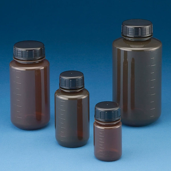 Прозрачная пластиковая бутылка PP затенение