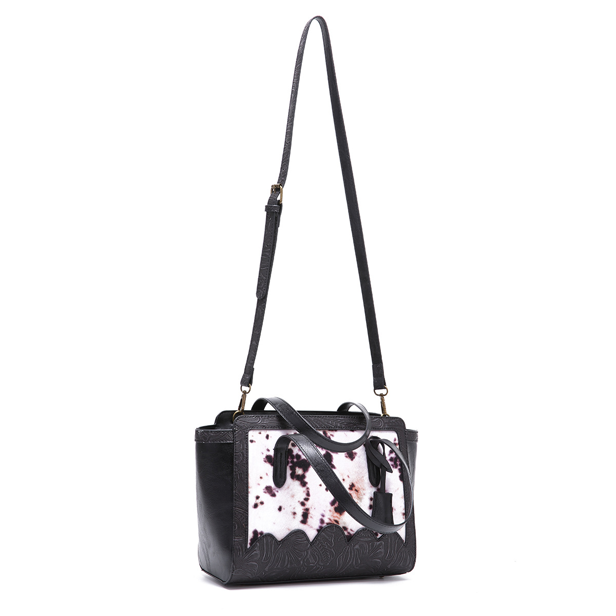 Retro Mode Damen Satchel Schulter Umhängetasche Wollsamt Damen Tasche_voghion.com