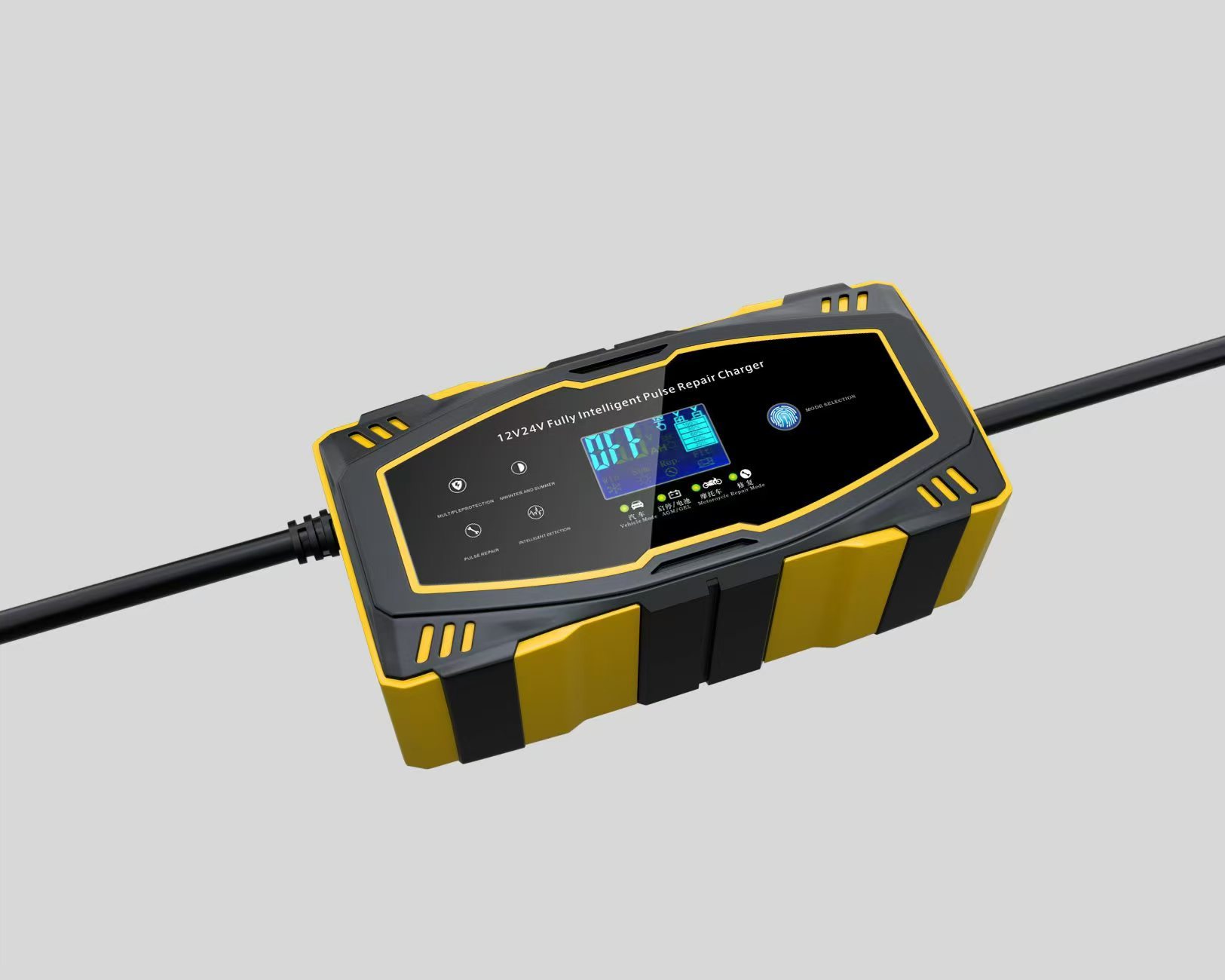 Cargador de baterías de 12V al por mayor, cargador de baterías de 12V, cargador de baterías de automóviles de 12V, baterías de motocicletas de 12V