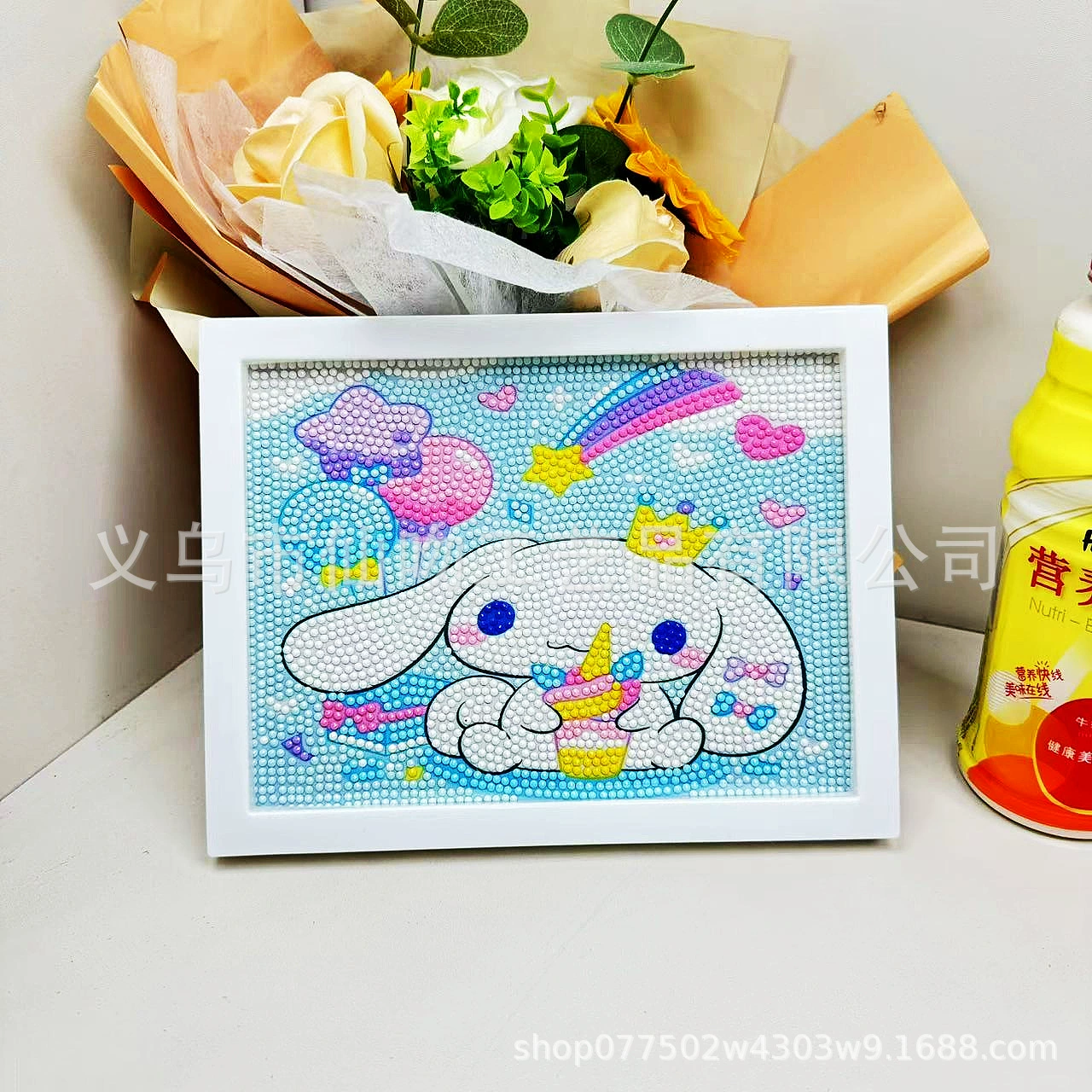 Набор для алмазной живописи Sanrio Kuromi, 17×22 см пластиковая рамка, набор для творчества DIY для детей