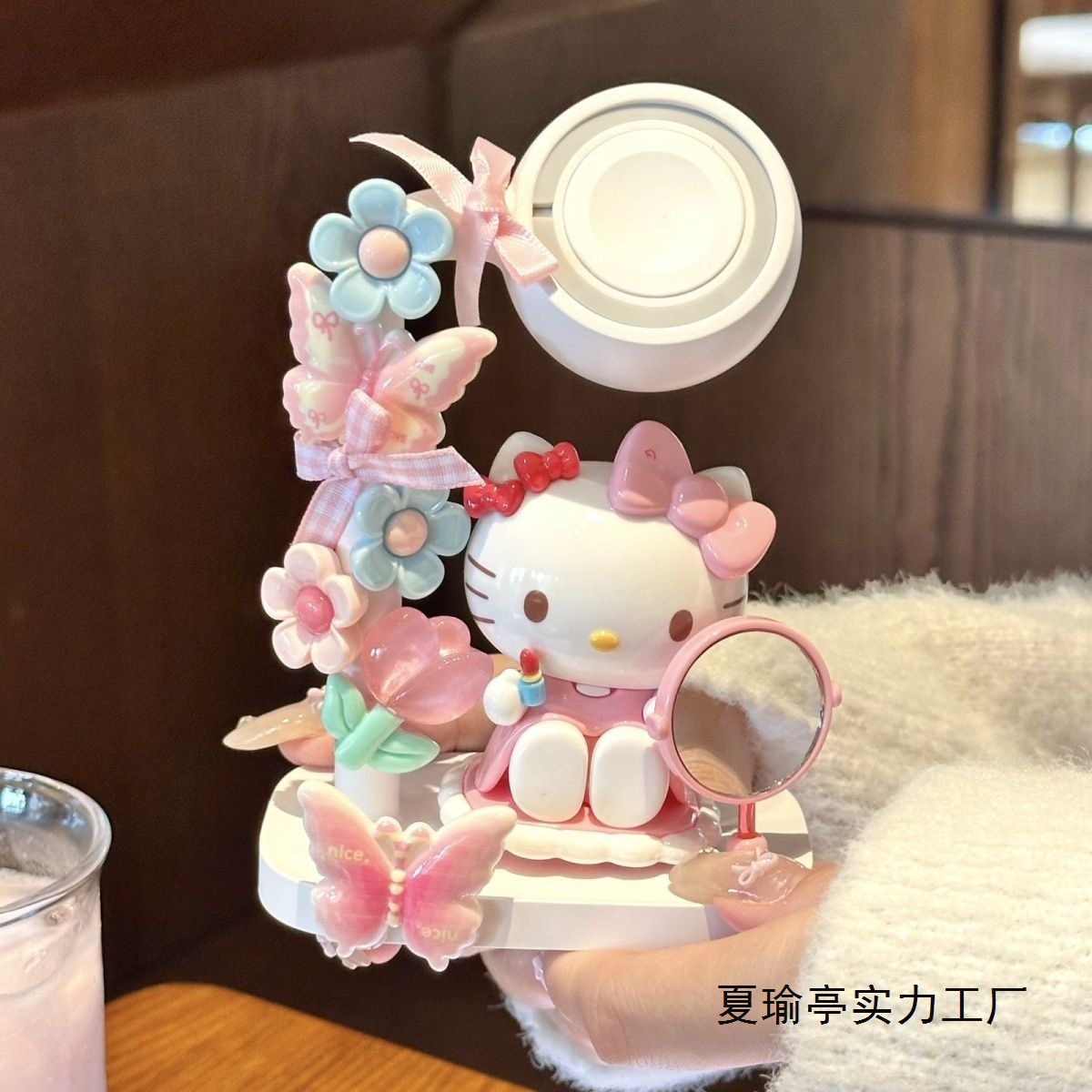 Green Alliance Hello Kitty Watch Charger Base Rechargeable Watch Ornament for Girls Birthday Gift Chinese Valentine's Day Gift