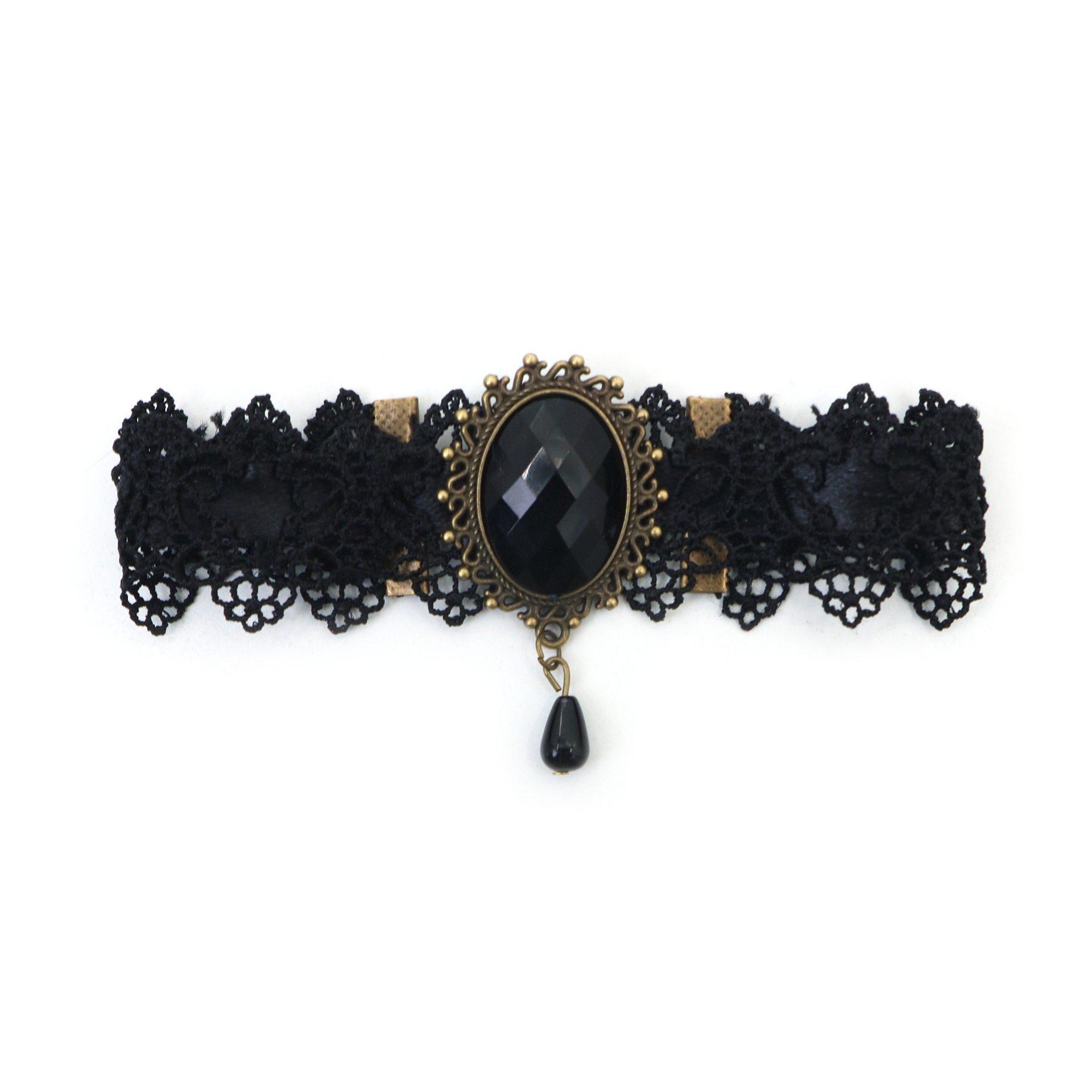 Diseño misterioso de fondos especiales transfronterizos collar de encaje popular de cristal para damas collares de diamante joyas de cadena de clavícula