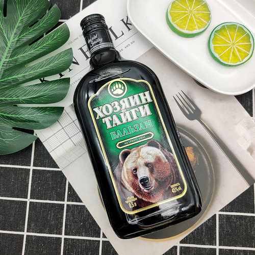 Original Russian Tiger Head Health Wine, Amur Tiger Head, Bear Head, Deer Head Wine, Vodka, Imported Liquor Wholesale