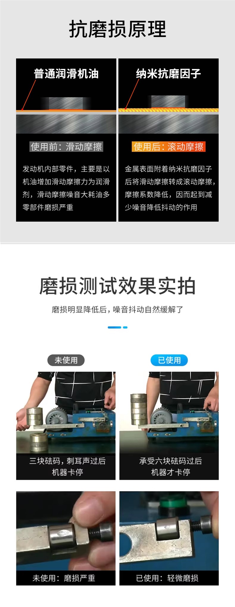 Car Engine Noise and Vibration Repair Agent, Powerful Treatment for Burning Oil, Anti-Wear Protection, No-Disassembly Treatment Liquid, Oil Essence