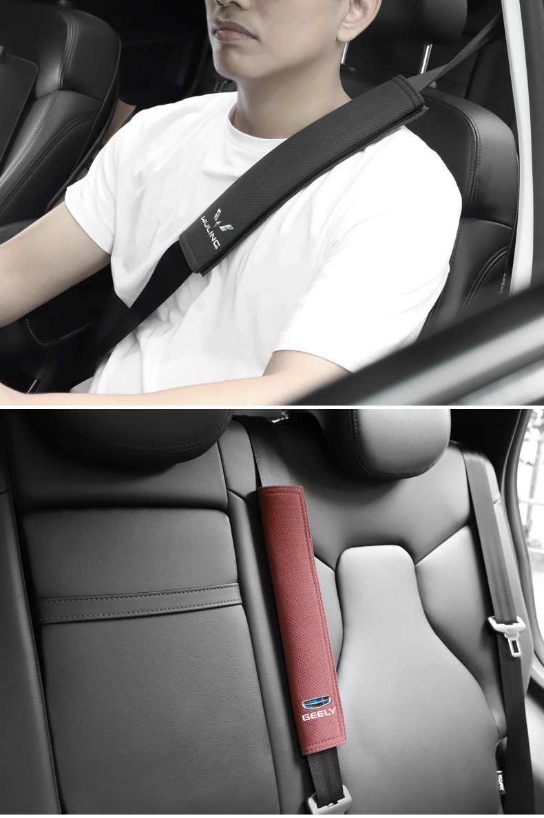 Suitable for Xpeng Monamo3/P7/G3/P5/G9/G6/H Car-Mounted Suede Seat Belt Shoulder Protector Cover
