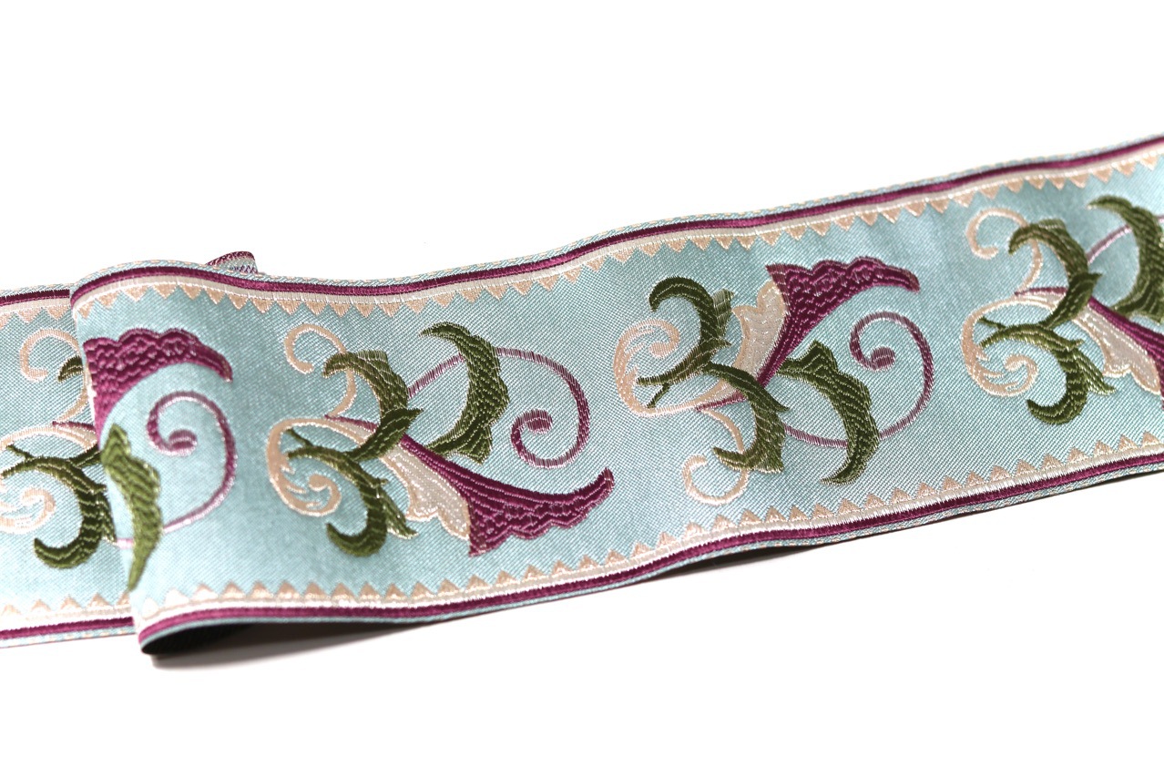 9,2 cm de ancho alta precisión patrón de la cinta caballo cara falda Hanfu corredor de mesa cama sofá cojín mantel decorativo costura