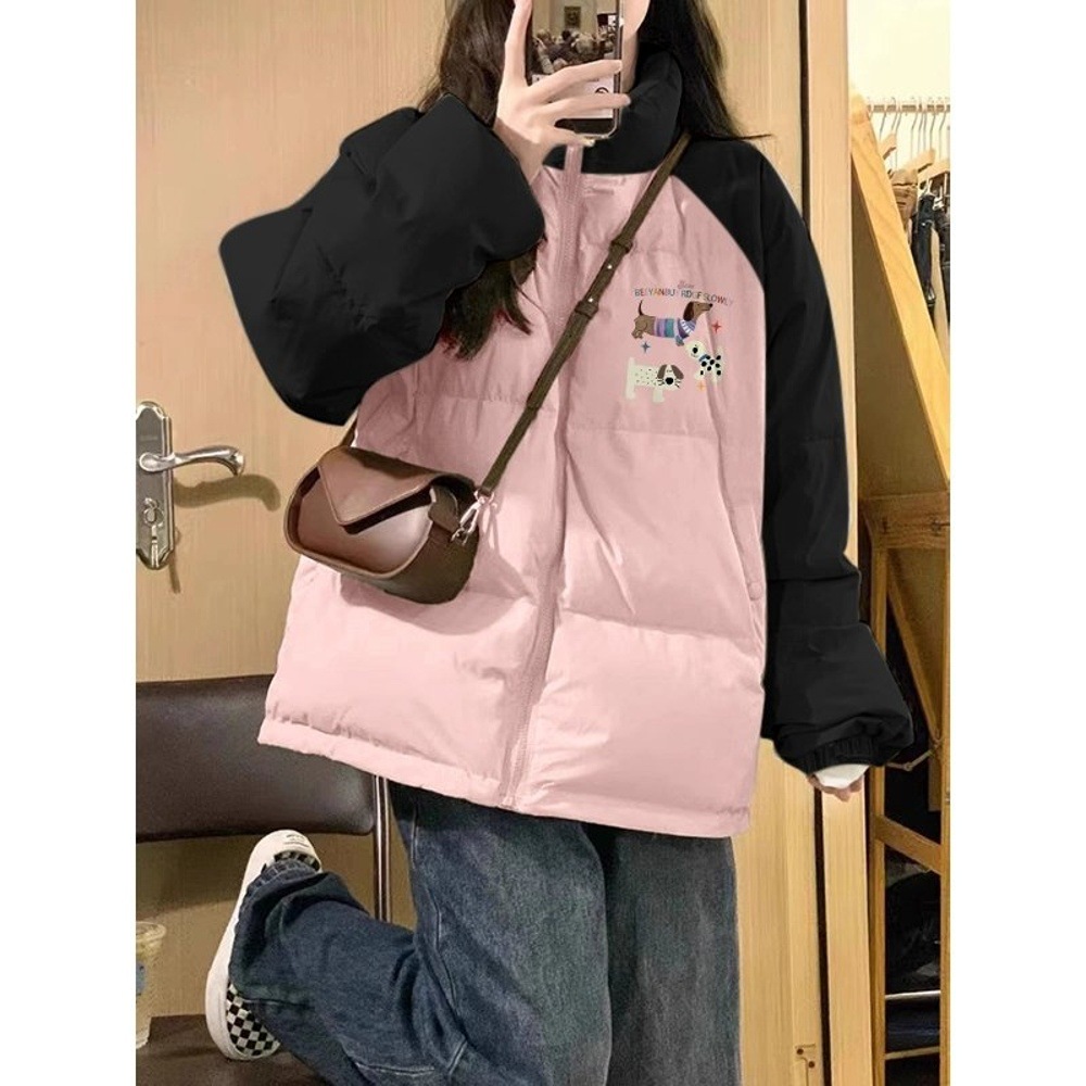 打底衫面包棉袄羽绒棉衣服加厚棉服保暖外套马甲夹克日韩爆款森女
