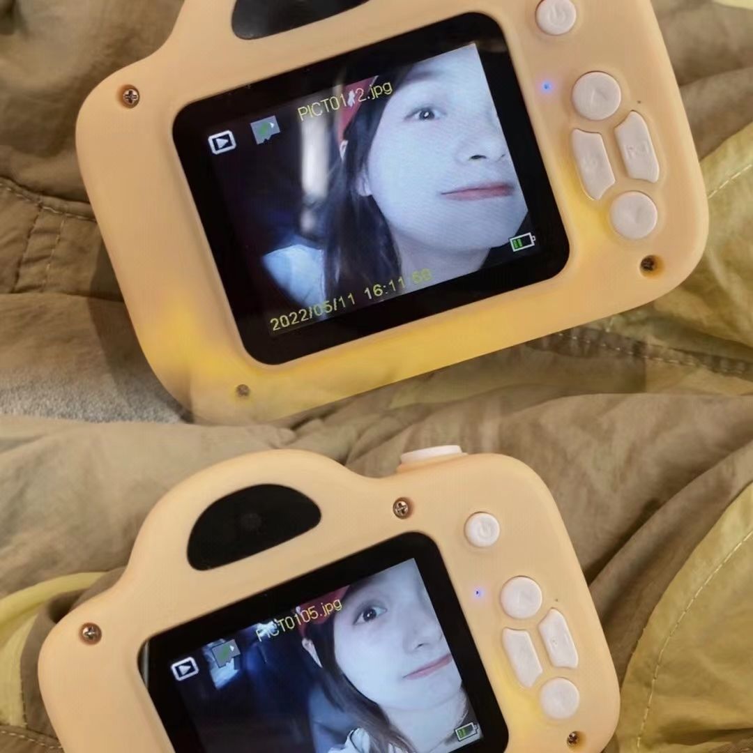 Campus students HD gift upload record mobile phone digital camera camera dual camera can be transmitted