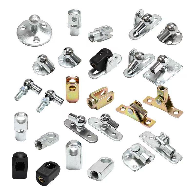 Gas Spring Joint Ball Head Flat Head Light Box Joint t Head Car Van Trunk Joint Hydraulic Rod Accessories
