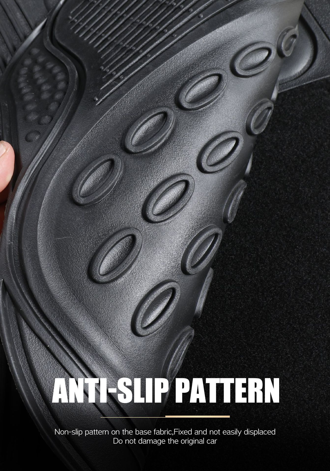 Car Floor Mats 4-Piece Set Pvc Waterproof Anti-Slip Universal Floor Mats Durable for All Seasons Export Wholesale Factory Direct Sales