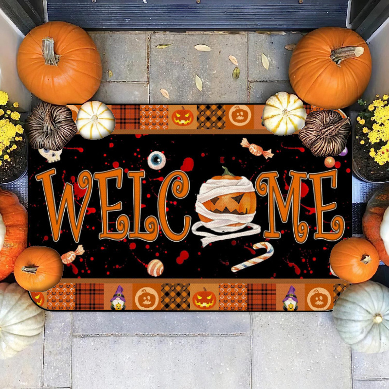 Cross-Border Christmas Floor Mats, Water-Absorbent and Non-Slip, Entrance Floor Mats, Household Stain-Resistant Crystal Velvet Door Mats, Drop Shipping Labeling Cross-Border Christmas Floor Mats, Water-Absorbent and Non-Slip, Entrance Floor Mats, Household Stain-Resistant Crystal Velvet Door Mats, Drop Shipping Labeling