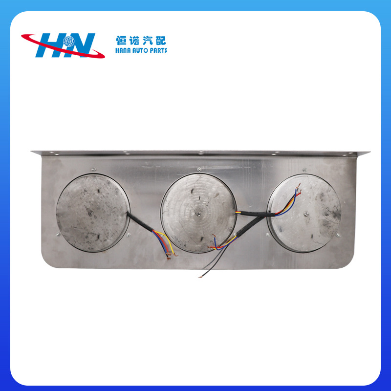 El comercio exterior de tres ronda luz trasera adecuada para Mitsubishi triple LED camión luz trasera del coche japonés universal