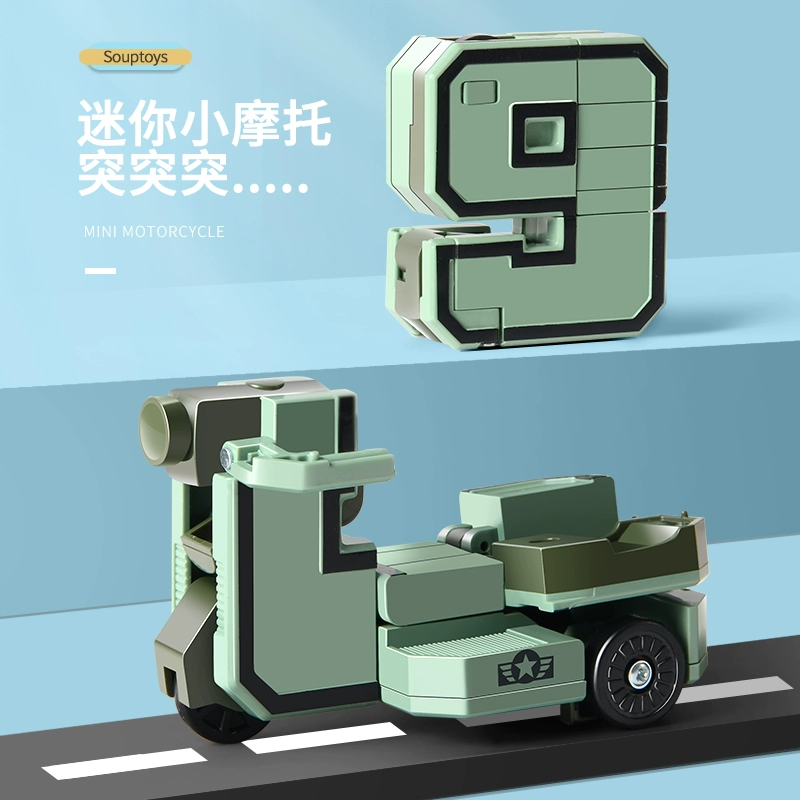 Digital transformer, transport, robot, constructor, toy for boys and girls, new collection, King Kong, Birthday gift