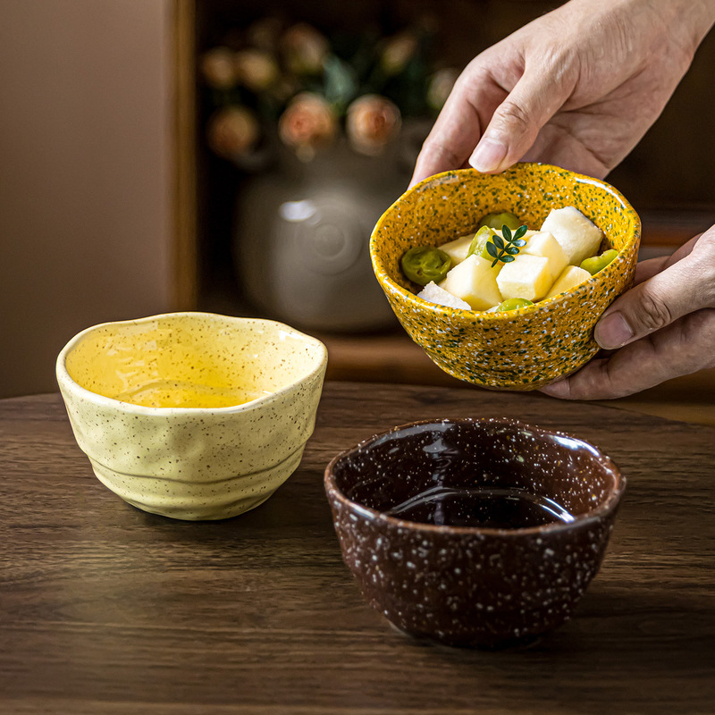 Retro Splash-Ink Rice Bowl, New Stylish Ceramic Dining Bowl for Home Use, Small Bowl for Desserts and Yogurt Retro Splash-Ink Rice Bowl, New Stylish Ceramic Dining Bowl for Home Use, Small Bowl for Desserts and Yogurt