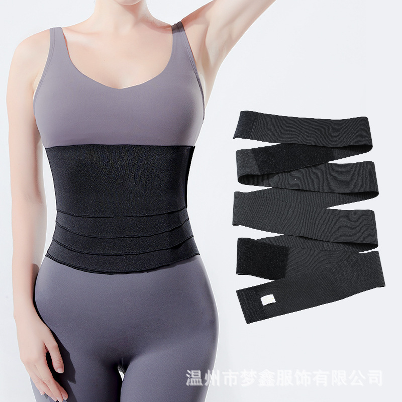 Cross-Border Waist Trainer Wrap Belt, Abdominal Belt, Waist Cincher for Women, Elastic Waist Belt, Slimming and Firming, High Elasticity Cross-Border Waist Trainer Wrap Belt, Abdominal Belt, Waist Cincher for Women, Elastic Waist Belt, Slimming and Firming, High Elasticity
