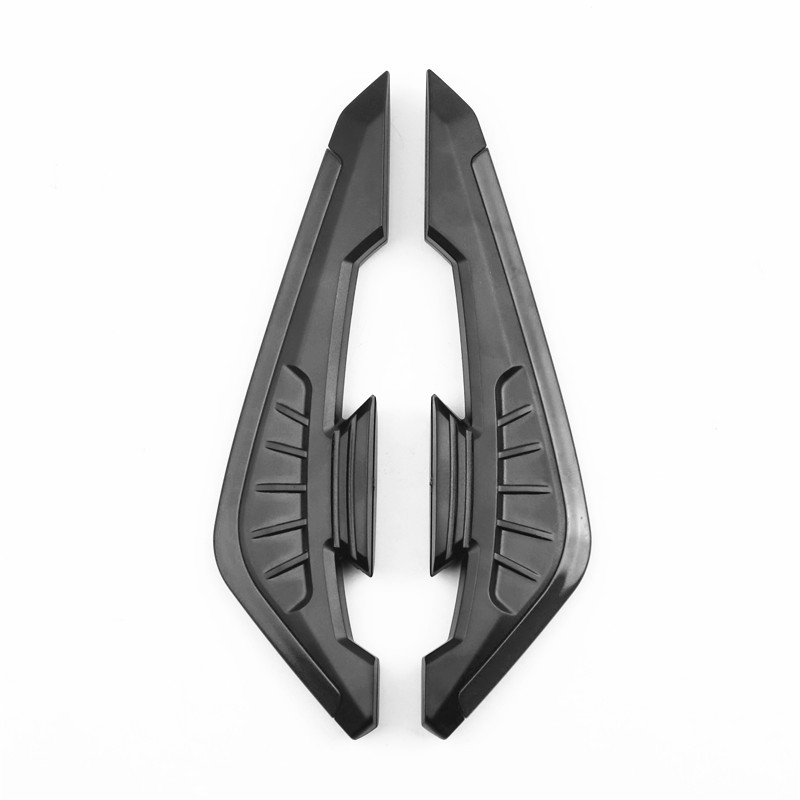 Auto deportivo de motocicleta modificado aerodinámica fija decoración cuchillo de aire spoiler auto eléctrico cuerpo lateral adhesivo universal personalizado