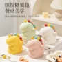儿童家用彩色不锈钢甜品叉