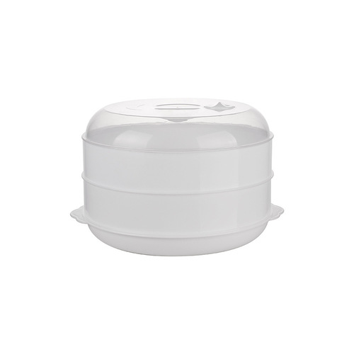 Food-grade microwave heating steamer for steaming buns, steamed buns, dumplings, multi-layer steamer for steaming rice, plastic steamer basket