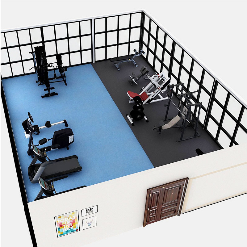 Máquina multifuncional comercial de una sola estación, máquina de poleas alta-baja para gimnasio, equipo deportivo multifuncional.