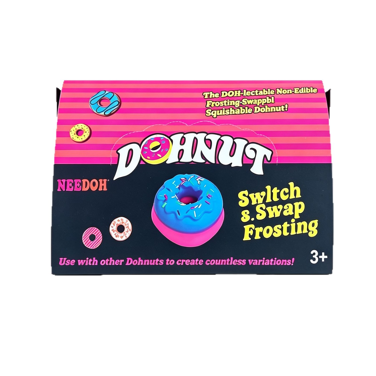 Nuevos productos transfronterizos Schylling NeeDoh Jelly Donut Jelly Donut Extrusión de juguetes