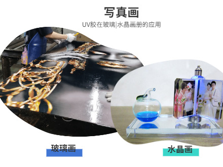 写真纸粘玻璃uv胶实际应用