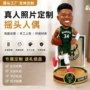 摇头车载跨境球星公仔