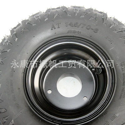 Motorcycle wheel hub Go-Kart Tire 145/ 70-6inch