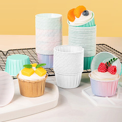 Baking high temperature resistant cake paper cup greaseproof paper oven paper tomuffin paper cup coated curling cup muffin cup