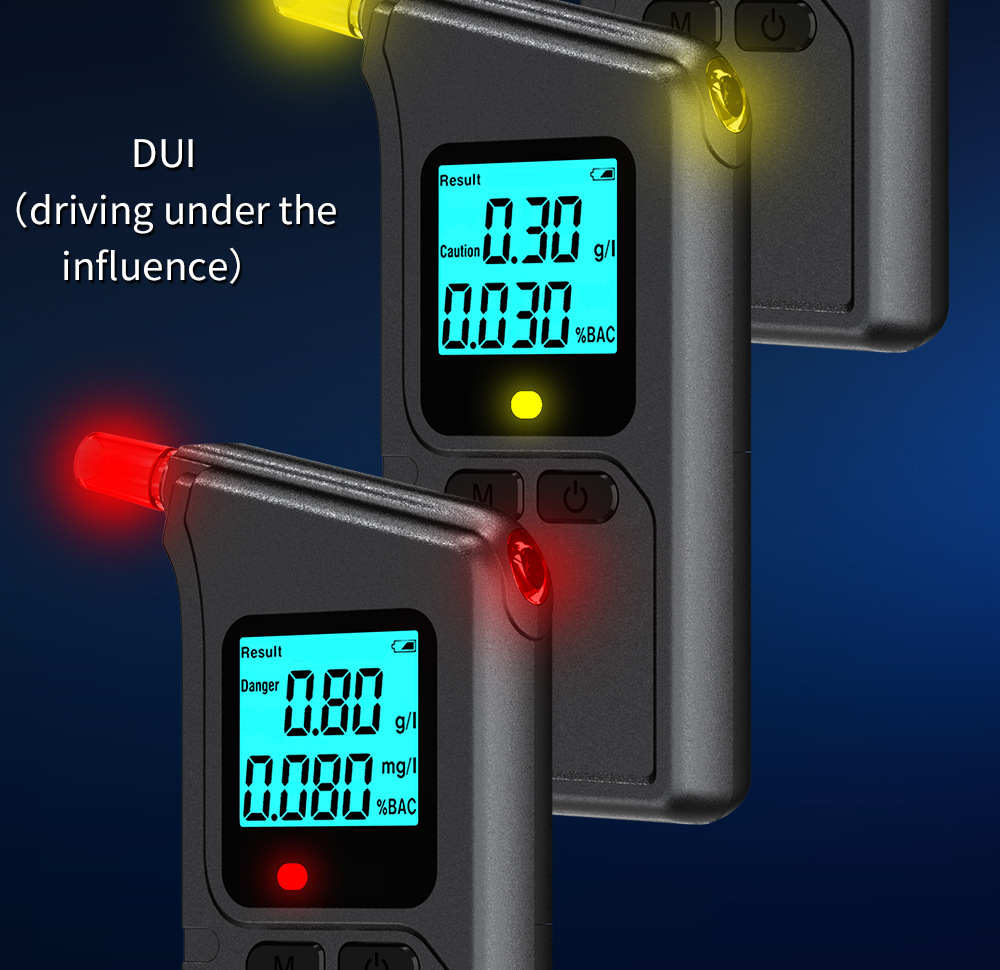 New Cross-Border Precision Alcohol Tester, Drunk Driving Detection Device, Breathalyzer for Drunk Driving Testing