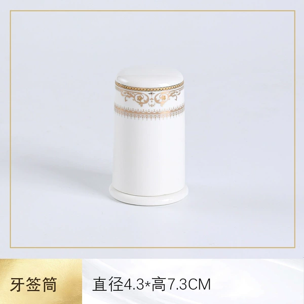 【Golden and Brilliant】Toothpick Bottle