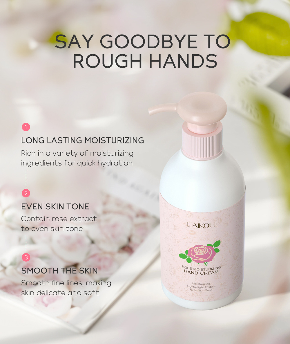 The manufacturer has a new cross-border product, LAIKOU Hydrating Hand Cream 220ml, in stock. It hydrates, moisturizes and nourishes the skin on hands undefined