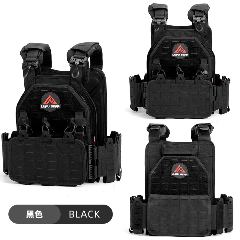 Transfronteriza personalizada placa enchufable chaleco de combate láser multifuncional expansión rápida chaleco táctico de desmontaje militar traje de protección