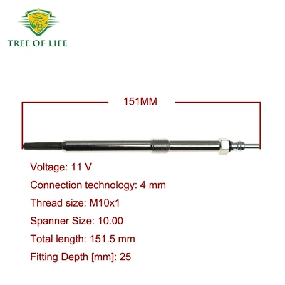 Renault preheating – glow plug