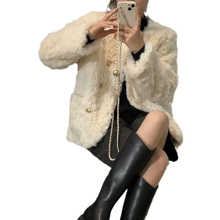 Зимняя куртка-пуховик для подростков, свободный крой, оверсайз, стиль Chanel