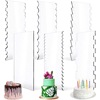 transparent Acrylic Cake Scraper Cake stripe Edge Frosting Cake Scraper suit Smooth tool suit