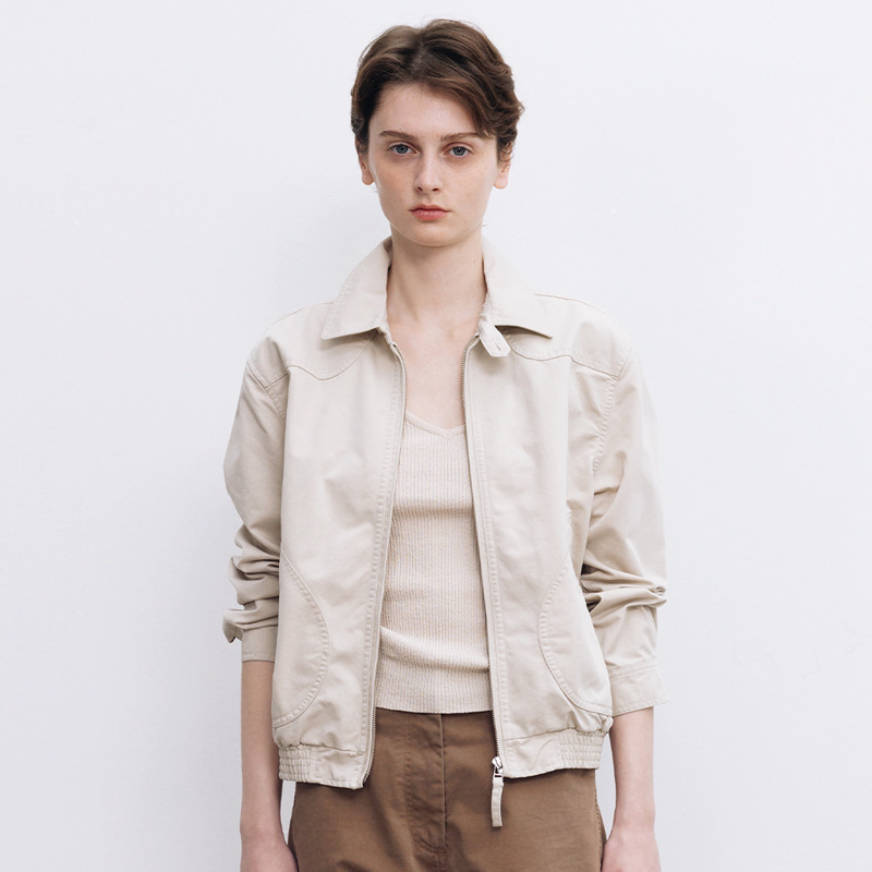 In Stock Nothing Writing Short Outwear Women's 2025 Spring & Fall New Korean High-End Small Jacket In Stock Nothing Writing Short Outwear Women's 2025 Spring & Fall New Korean High-End Small Jacket