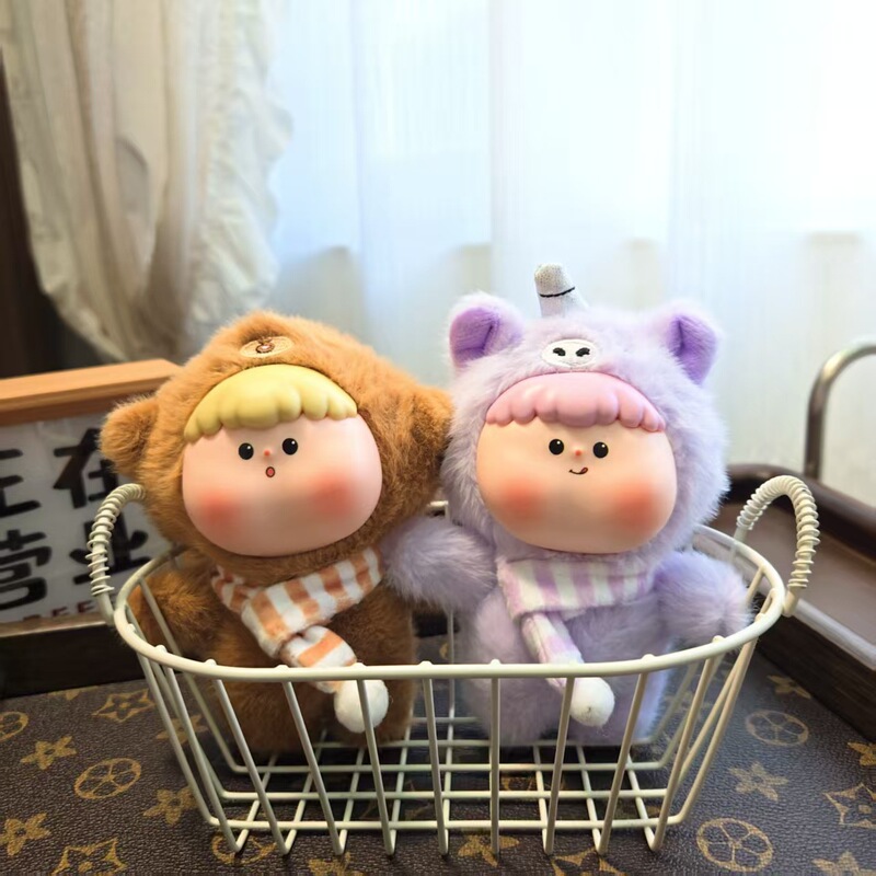 搪胶娃娃毛绒公仔挂件卡通搪胶脸娃娃包包挂饰钥匙扣玩偶毛绒公仔|undefined
