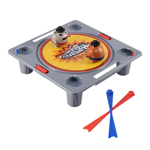 Hamster Sumo Wrestling Dual and Multi-Player Tackling Game for Parent-Child Gathering Interactive Competition Educational Tabletop Toy