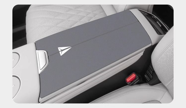 Suitable for Dark Blue S07 Car Modification Supplies Special Armrest Box Pad S7 Armrest Cover Anti-Slip and Anti-Wear Protective Cover