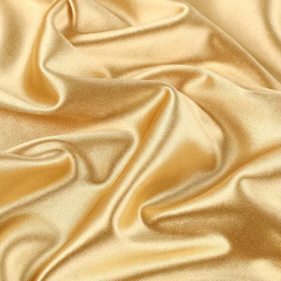 Stretch Polyester Thick Satin 250g Knitted Polyester Satin Fabric Dress Suit Printed Base Fabric