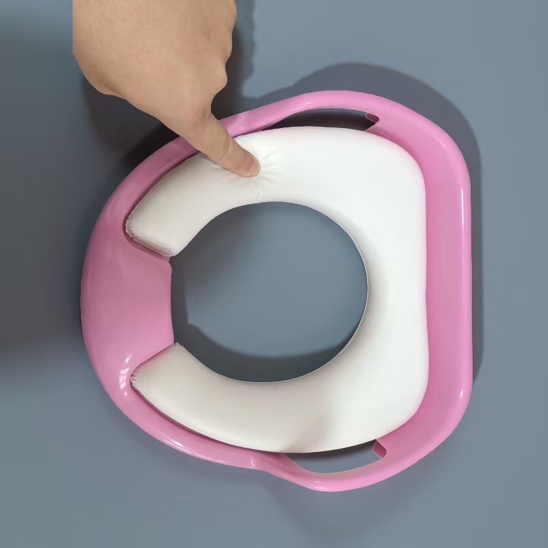 Anillo de inodoro para niños de procesamiento personalizado, cojín suave grande para ayudar a niños y niñas a ir al baño, cojín de inodoro para inodoro
