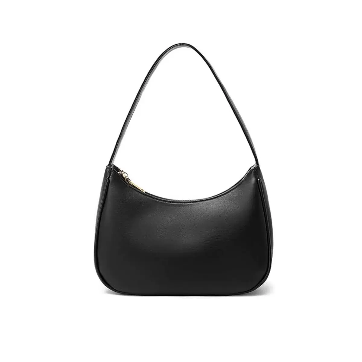 跨境热销pu皮革手提包 女士单肩包纯色百搭腋下包上班通勤休闲包